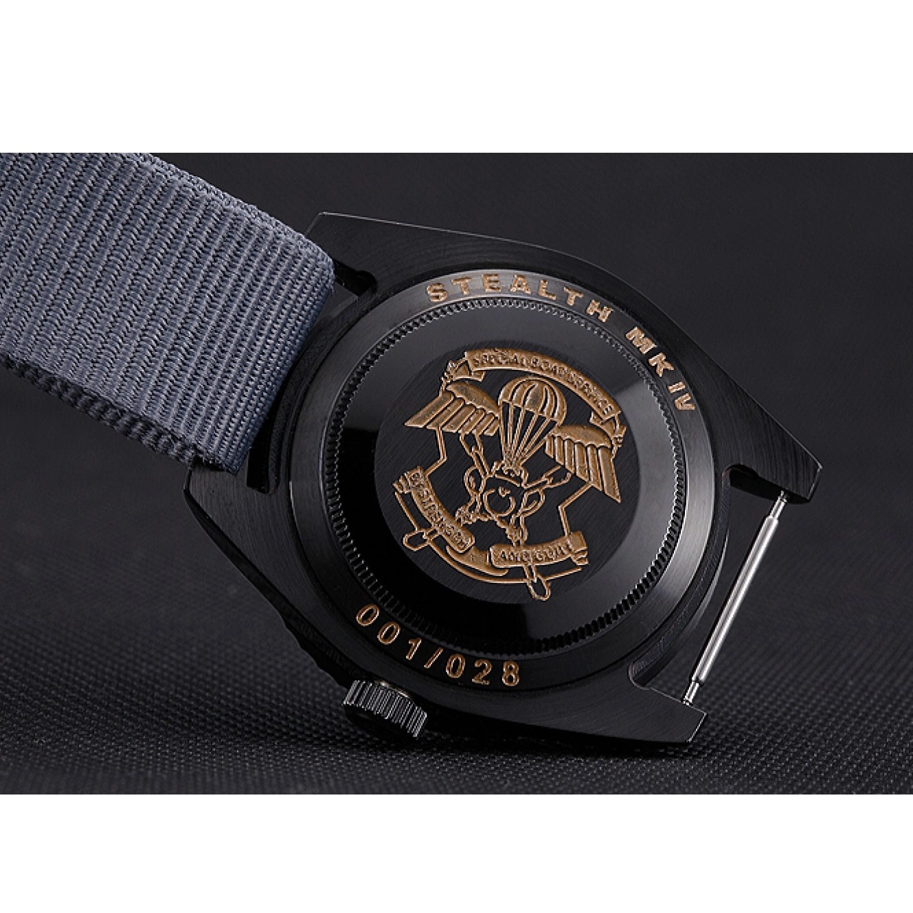 Aaa replica watch Stealth Rolex 621996 Submariner Black 0708